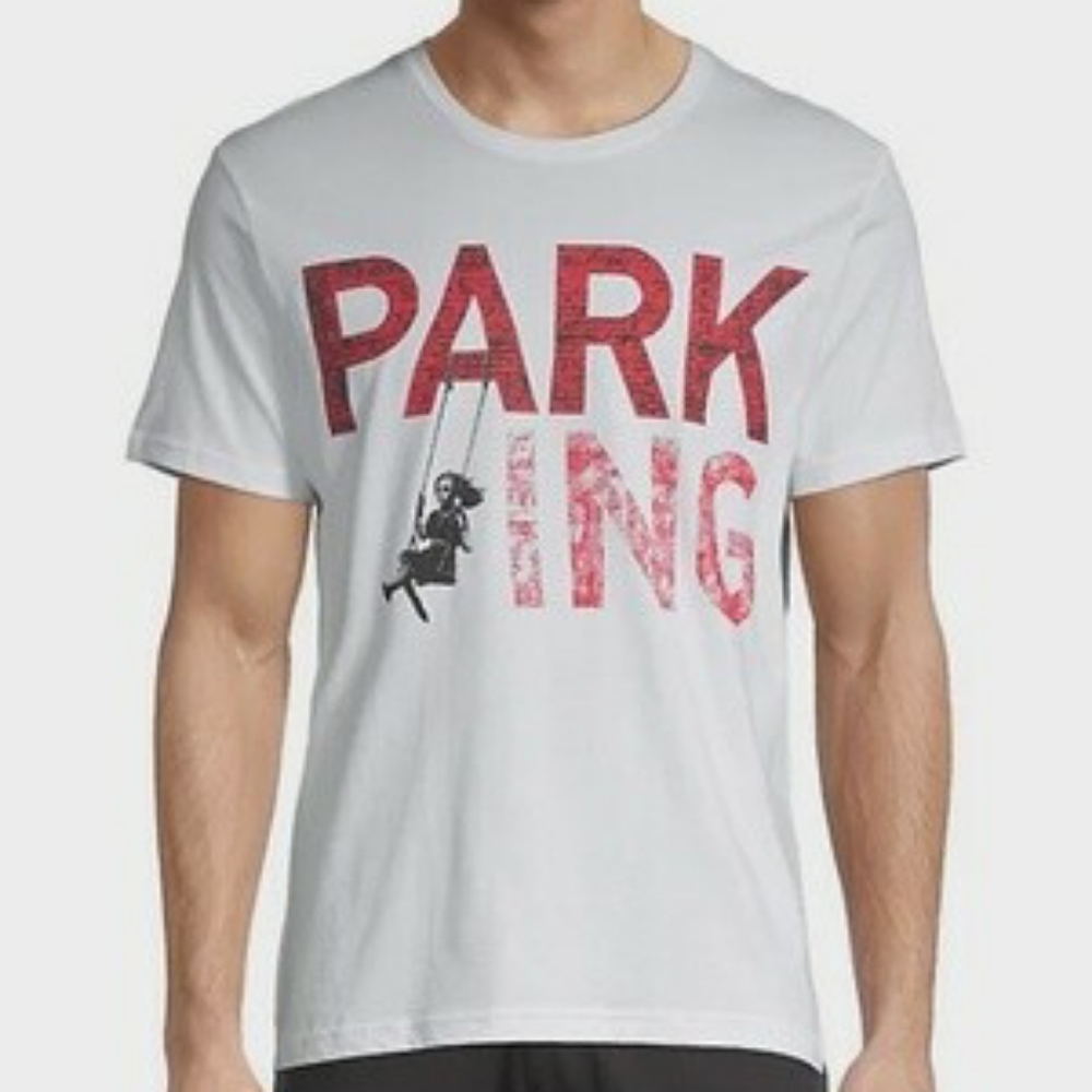 Eleven Paris Banksy Brandalised Parking Tee